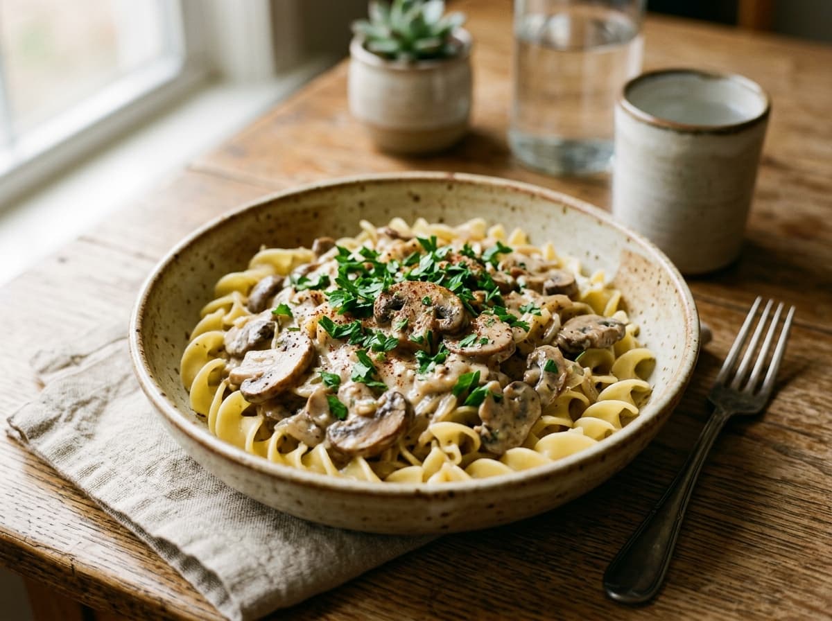 Mushroom Strognoff