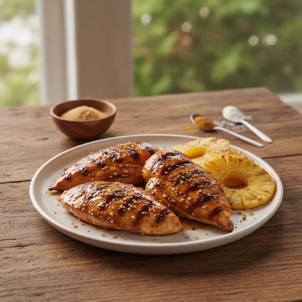 Grilled Polynesian Chicken