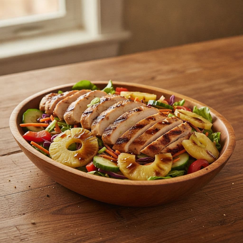 Grilled Szechuan Chicken Salad
