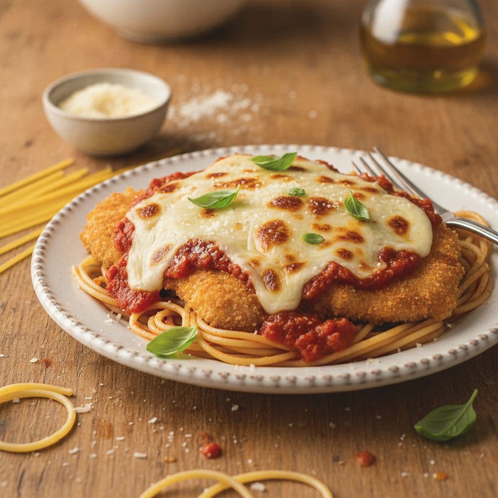 Easy Chicken Parmesan*