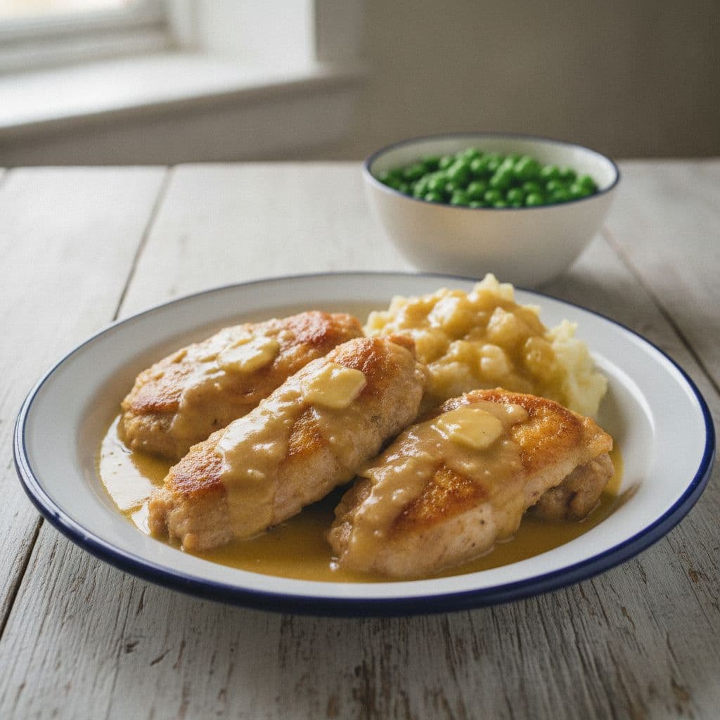 Baked Chicken German Style