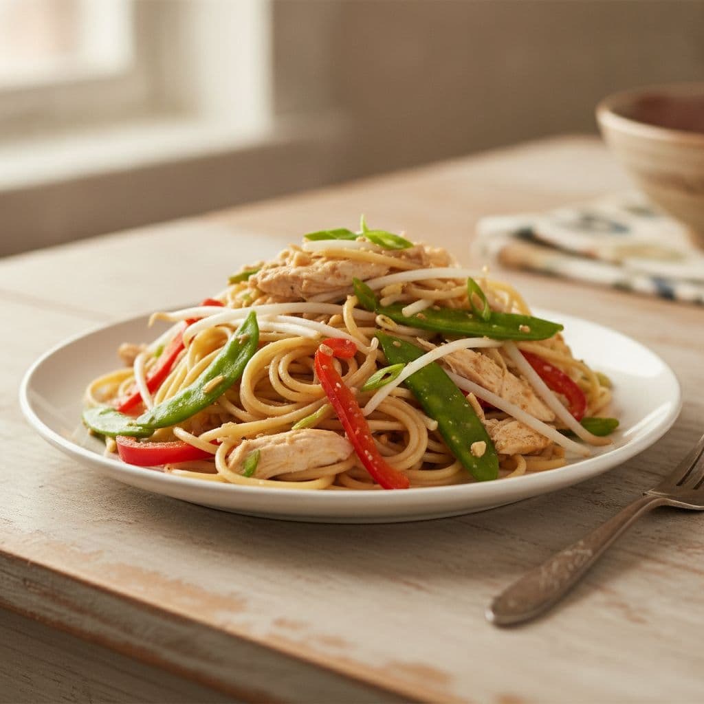 Chinese Chicken Noodle Salad