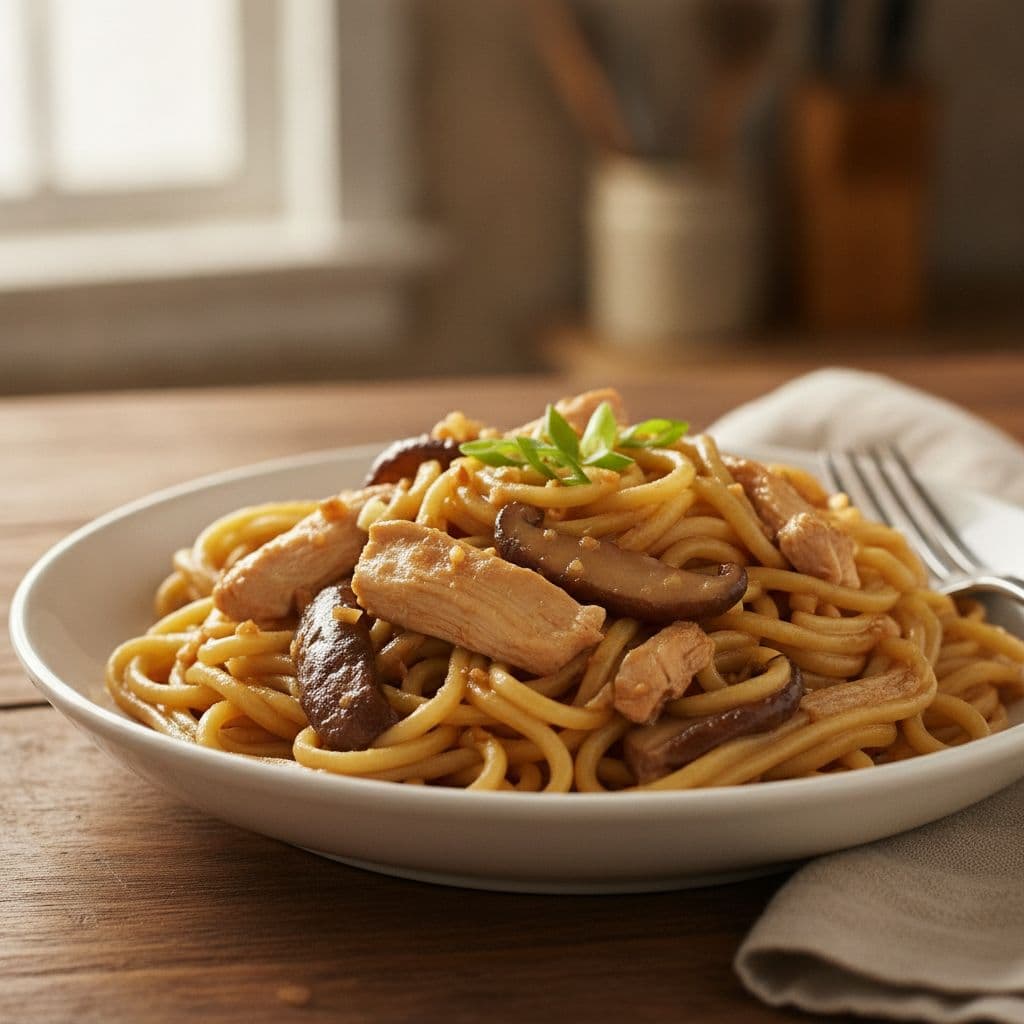 Chinese Chicken Pasta (Lhj)