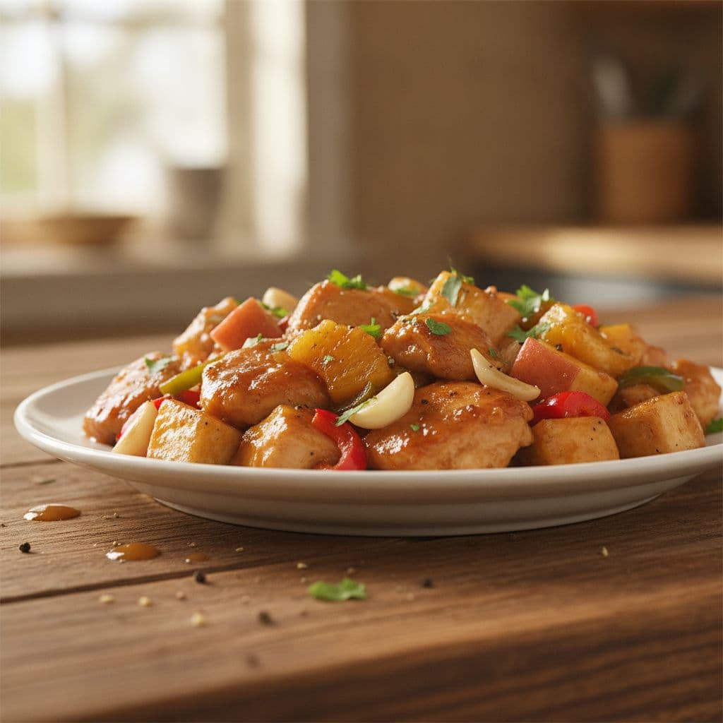 Pineapple Chicken Crockpot