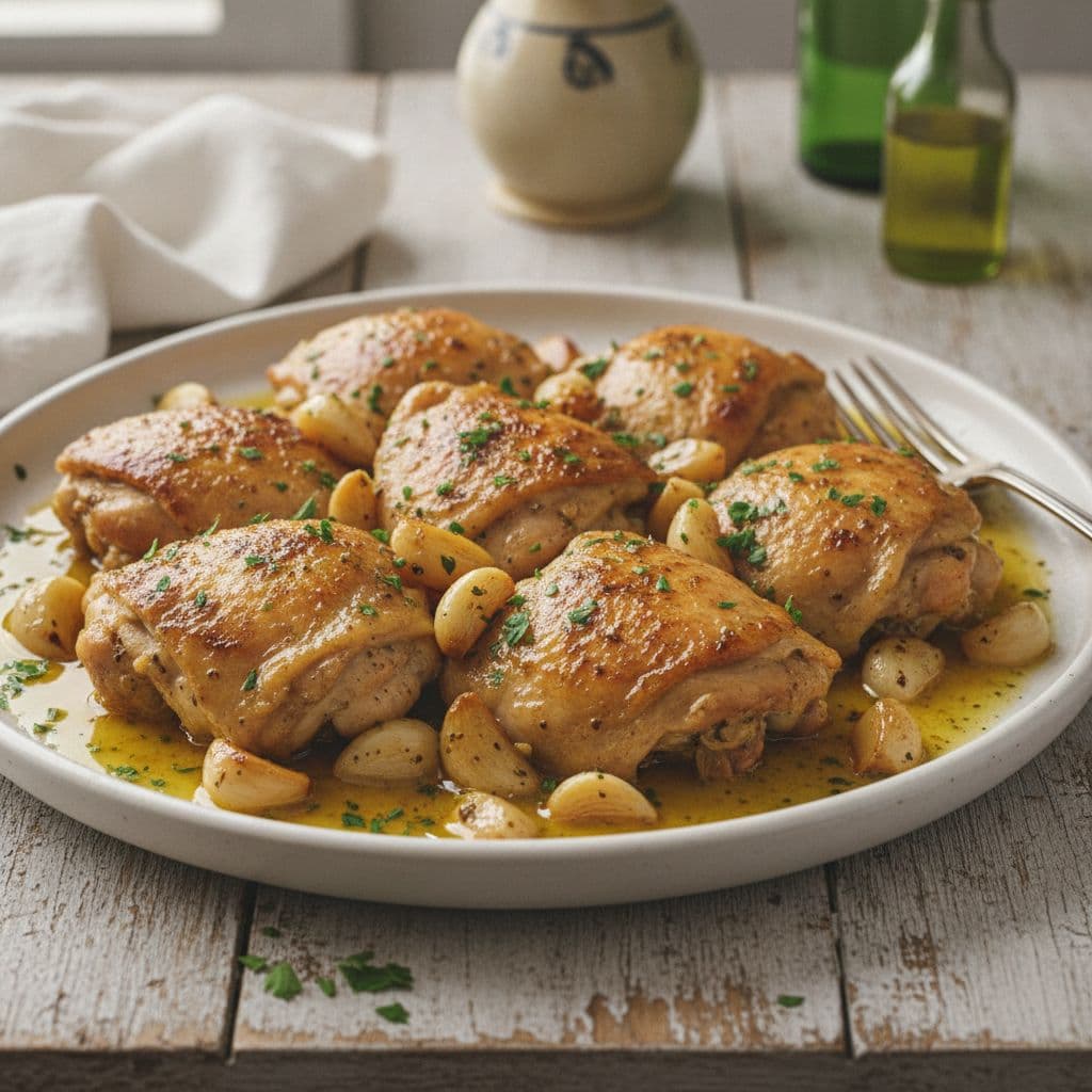 Forty-Clove Chicken