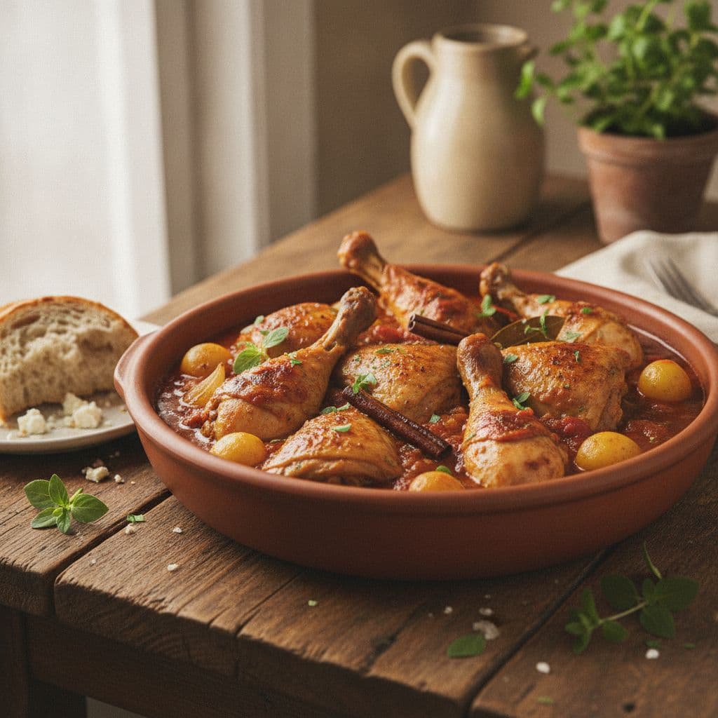 Greek Chicken Stew (Kapama)