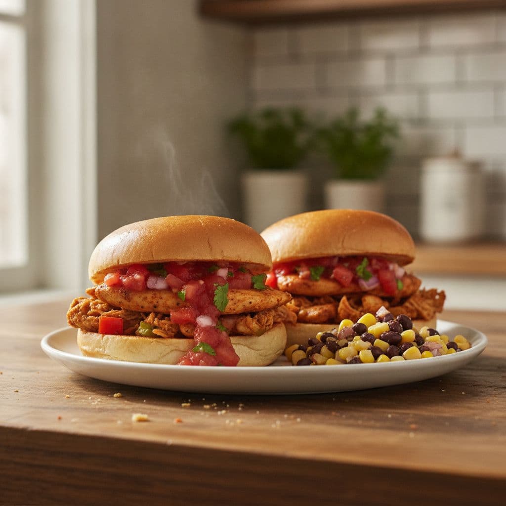 southwest chicken sandwiches
