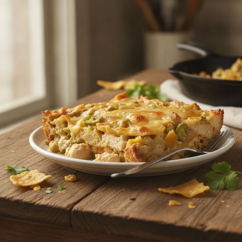 chicken-chile casserole