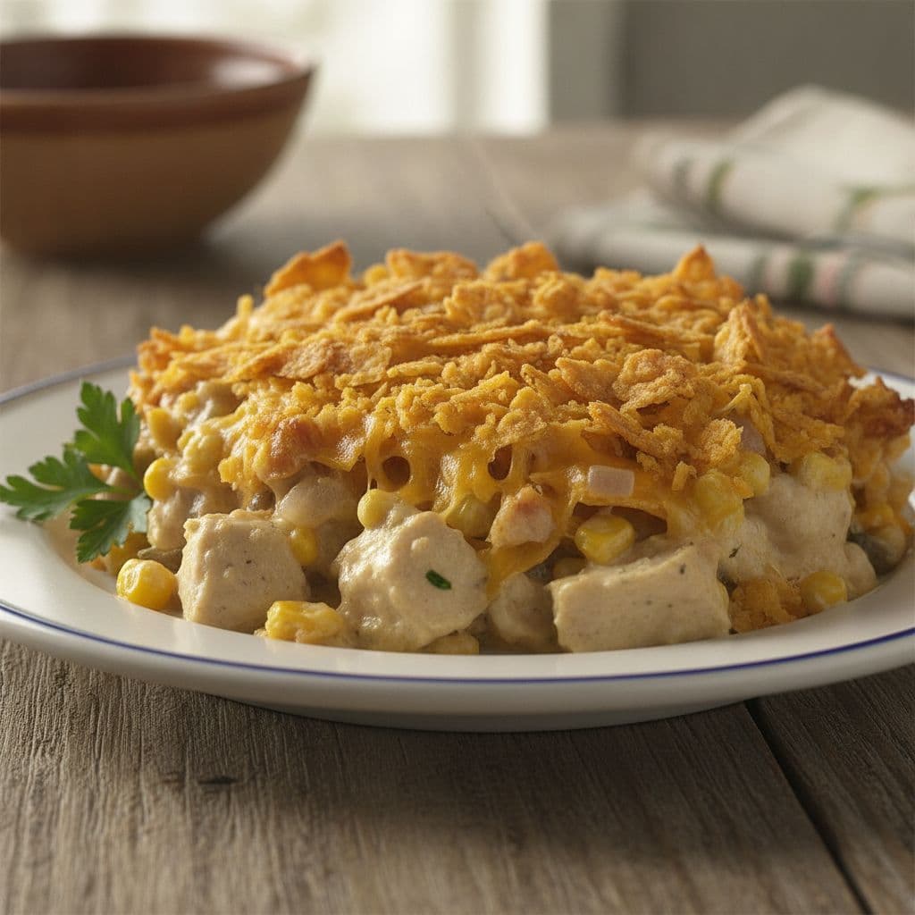 chicken-corn chip casserole