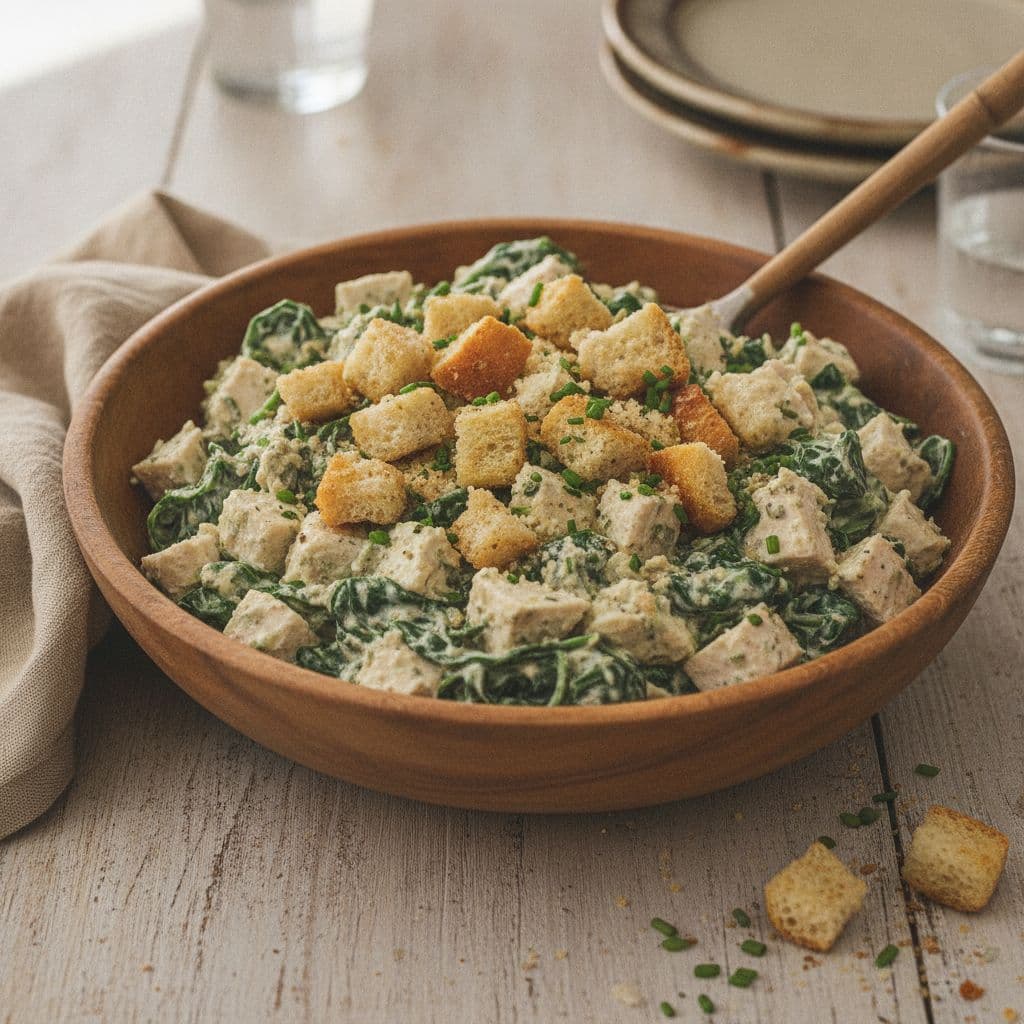 mad hatters spinach chicken salad