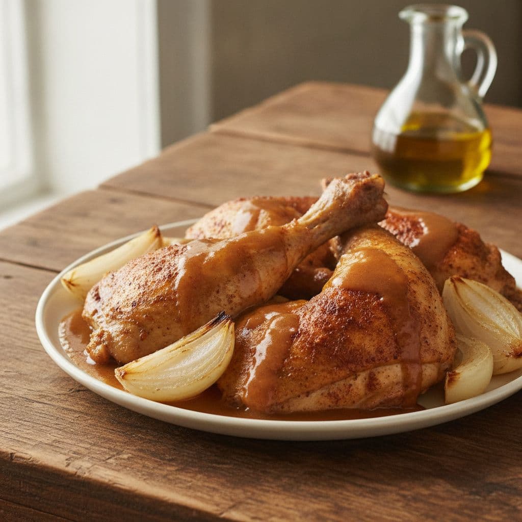 rio ranch restaurant ranch style cinnamon chicken with pan gravy