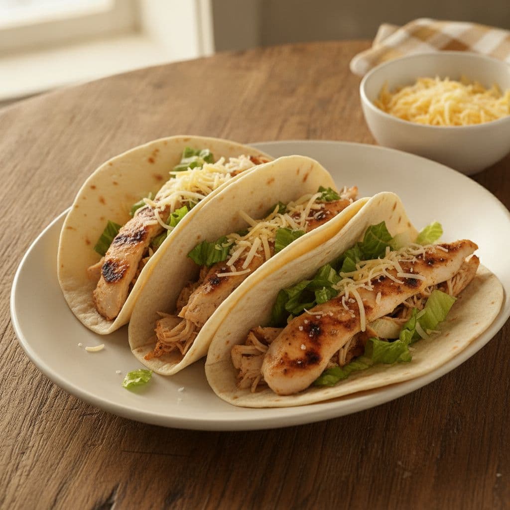 ruby's diner chicken soft tacos